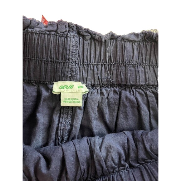 Aerie Women's Medium Tie Dye Blue Tiered Rock N Ruffle Skirt - Picture 6 of 8